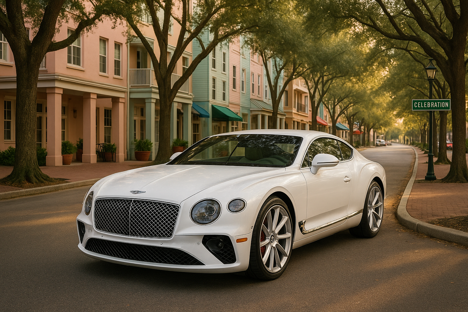 Exotic Car Rental Celebration Florida: Disney's Charming Town Meets Supercar Thrills